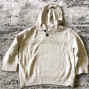 EUC Toddler boys Oshkosh hooded sweater